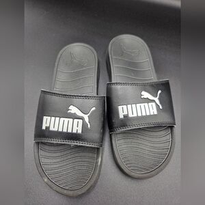 KIDS PUMA COOL CAT DRIP BX PS SLIDES BLACK/WHITE SIZE 3C